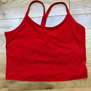 Beyond Yoga Vibrant Red Activewear Top